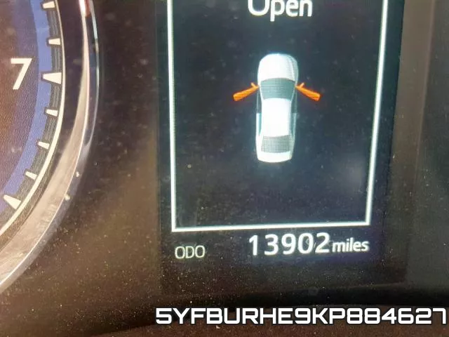 5YFBURHE9KP884627 фото 8
