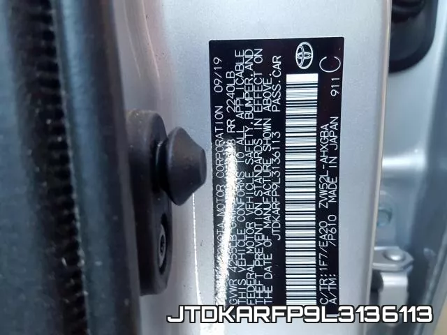JTDKARFP9L3136113 фото 2