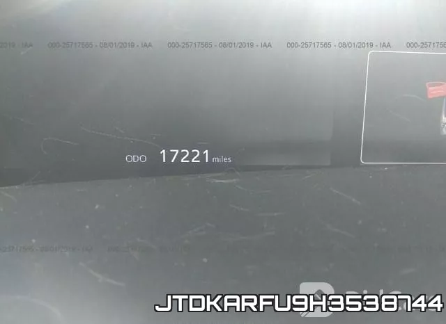 JTDKARFU9H3538744 фото 7