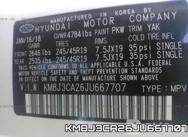 KM8J3CA26JU667707 фото 10