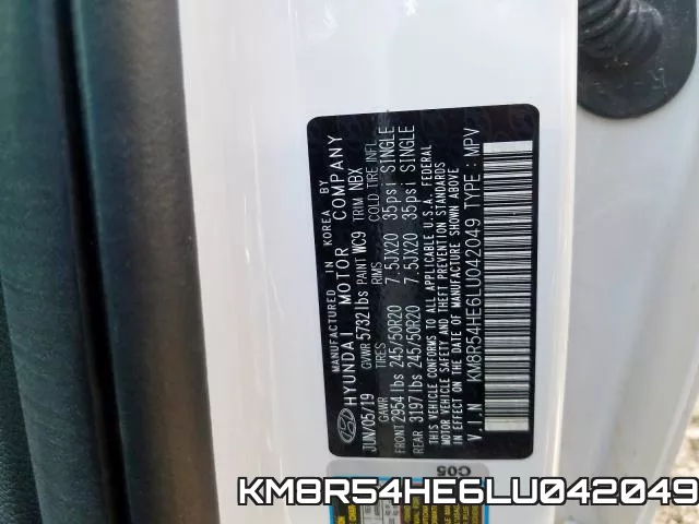 KM8R54HE6LU042049 фото 2