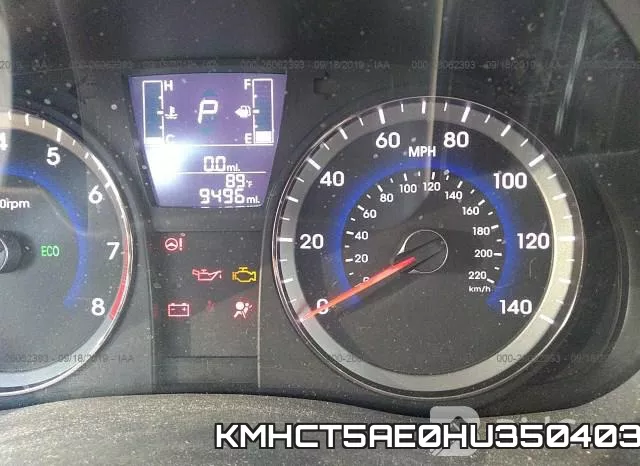 KMHCT5AE0HU350403 фото 8