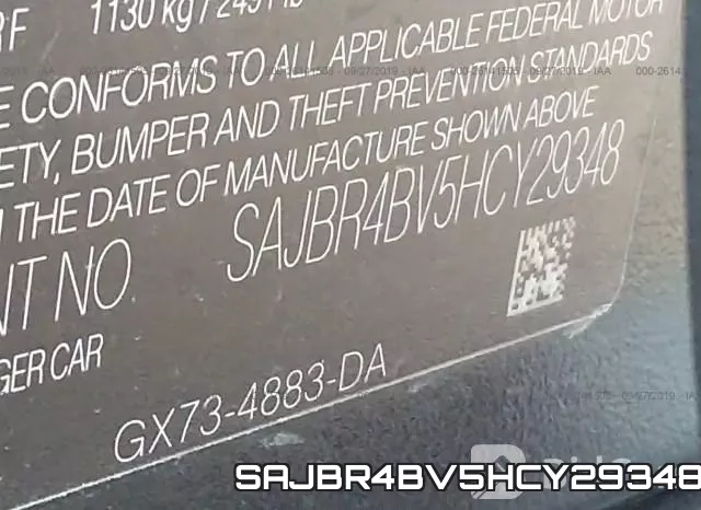 SAJBR4BV5HCY29348 фото 10