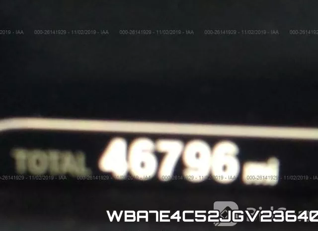 WBA7E4C52JGV23640 фото 8