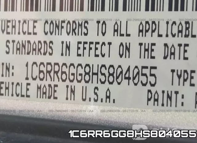 1C6RR6GG8HS804055 фото 9