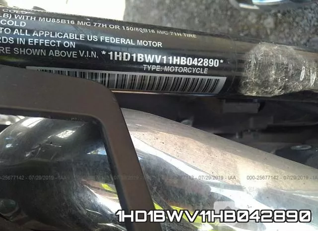 1HD1BWV11HB042890 фото 2