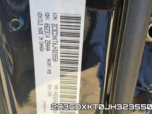 2C3CDXKT0JH323550 фото 2