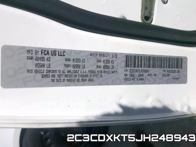 2C3CDXKT5JH248943 фото 2