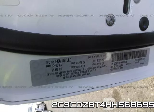 2C3CDZBT4HH568695 фото 10