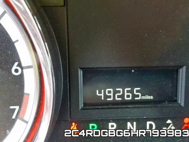 2C4RDGBG6HR793983 фото 9