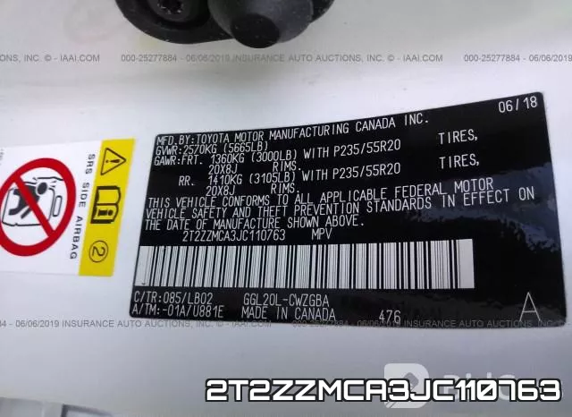 2T2ZZMCA3JC110763 фото 10