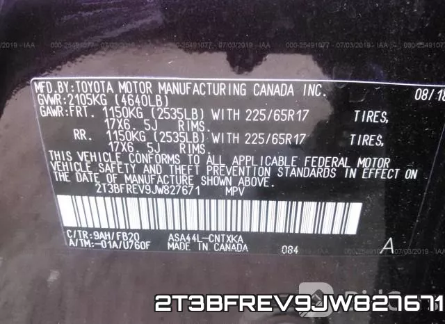 2T3BFREV9JW827671 фото 10
