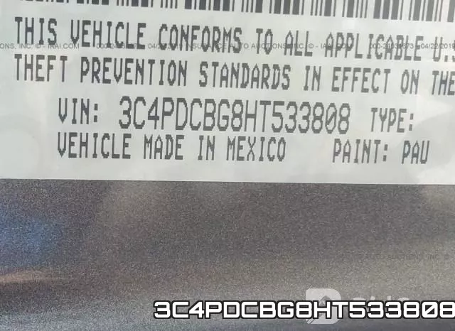 3C4PDCBG8HT533808 фото 10