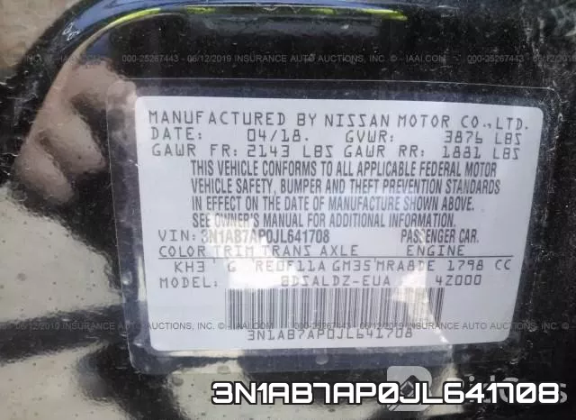 3N1AB7AP0JL641708 фото 10