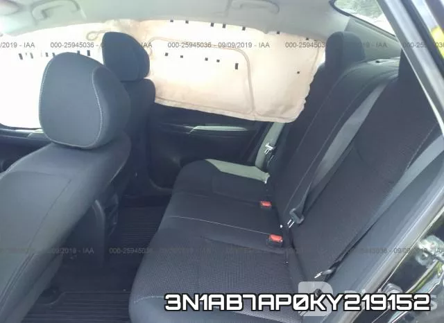 3N1AB7AP0KY219152 фото 9