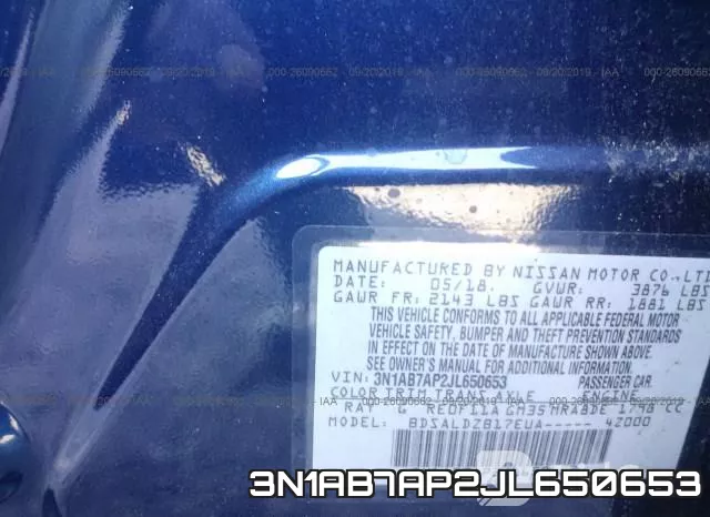 3N1AB7AP2JL650653 фото 10