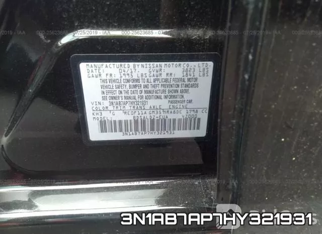 3N1AB7AP7HY321931 фото 10
