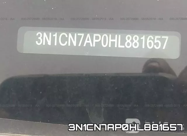 3N1CN7AP0HL881657 фото 10