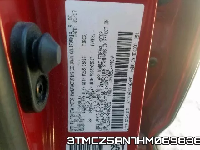 3TMCZ5AN7HM069836 фото 2