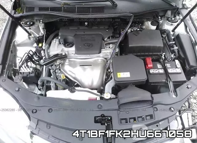 4T1BF1FK2HU667058 фото 2
