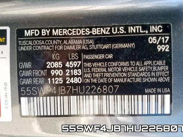 55SWF4JB7HU226807 фото 2