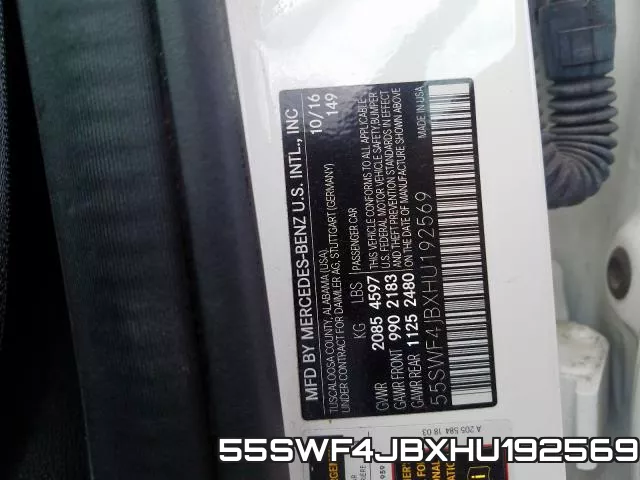 55SWF4JBXHU192569 фото 2