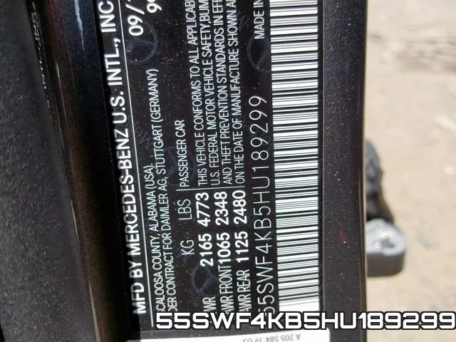 55SWF4KB5HU189299 фото 2