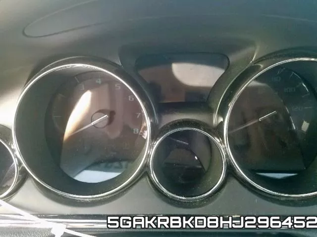 5GAKRBKD8HJ296452 фото 9