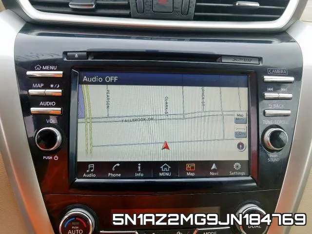5N1AZ2MG9JN184769 фото 10