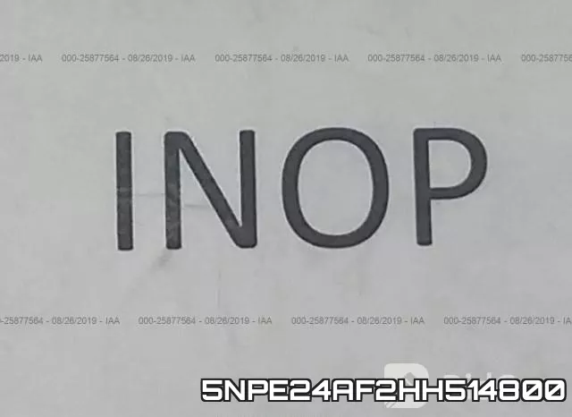 5NPE24AF2HH514800 фото 8