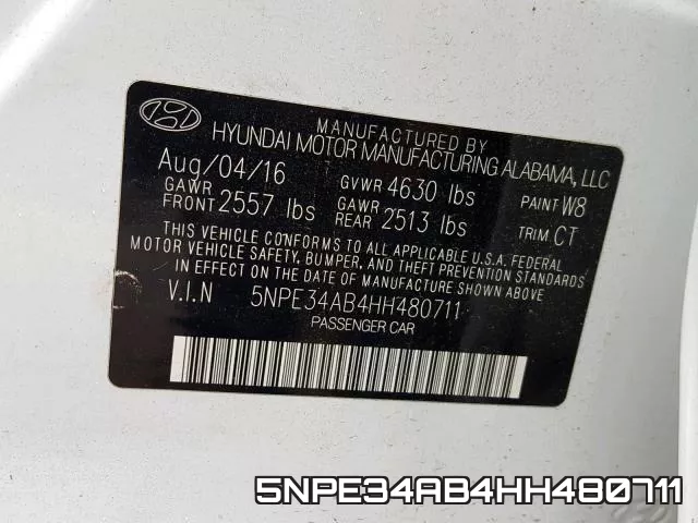 5NPE34AB4HH480711 фото 2