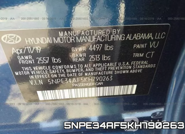 5NPE34AF5KH790263 фото 10