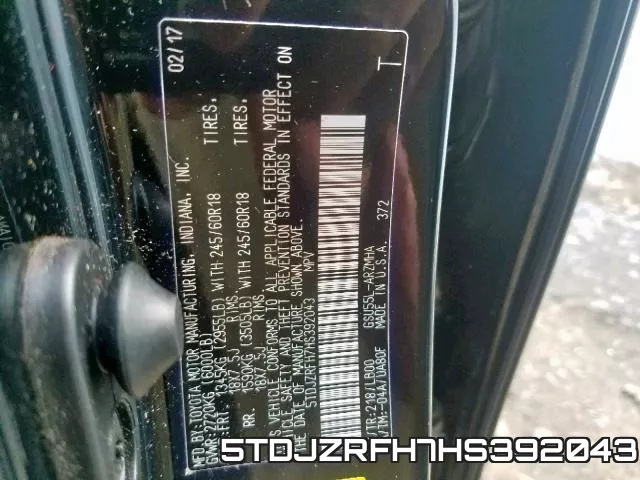 5TDJZRFH7HS392043 фото 2
