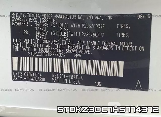 5TDKZ3DC7HS774372 фото 10
