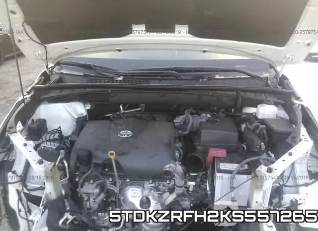 5TDKZRFH2KS557265 фото 2