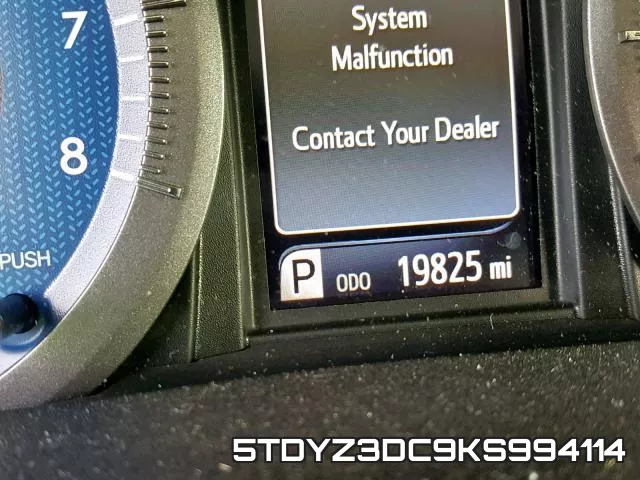 5TDYZ3DC9KS994114 фото 9