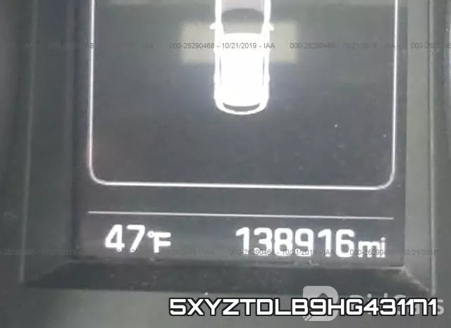 5XYZTDLB9HG431171 фото 8