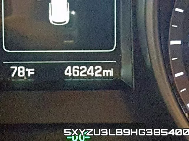 5XYZU3LB9HG385400 фото 9