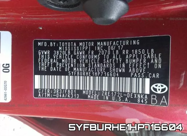 5YFBURHE1HP716604 фото 10