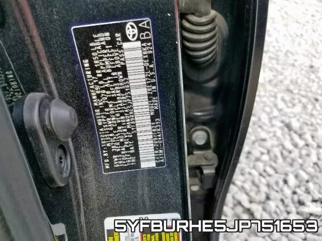 5YFBURHE5JP751653 фото 2