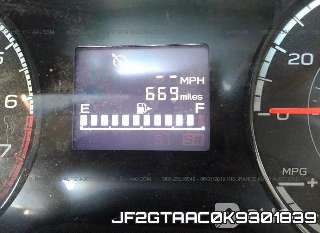 JF2GTAAC0K9301839 фото 8