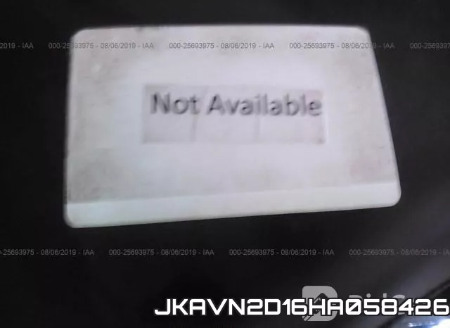 JKAVN2D16HA058426 фото 8
