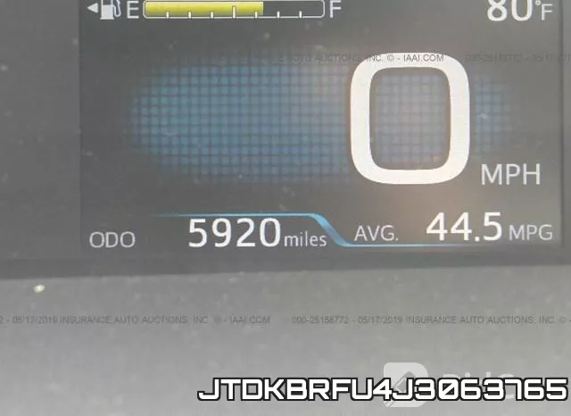 JTDKBRFU4J3063765 фото 8