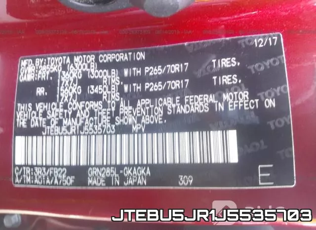 JTEBU5JR1J5535703 фото 10