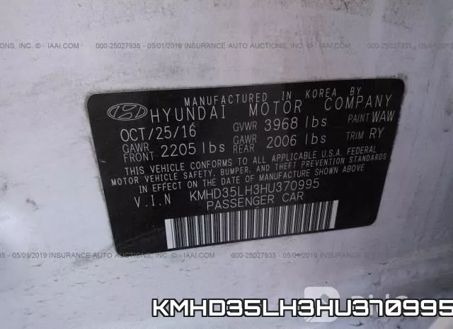 KMHD35LH3HU370995 фото 10