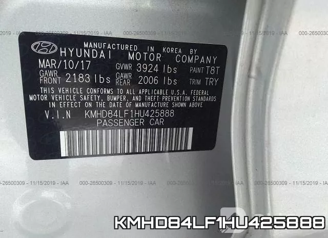 KMHD84LF1HU425888 фото 10