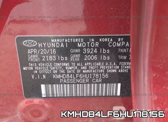 KMHD84LF6HU178156 фото 10