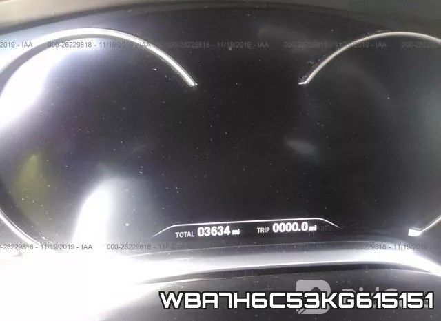 WBA7H6C53KG615151 фото 8