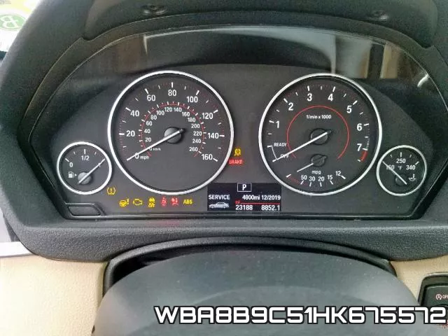 WBA8B9C51HK675572 фото 8