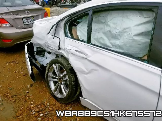 WBA8B9C51HK675572 фото 9